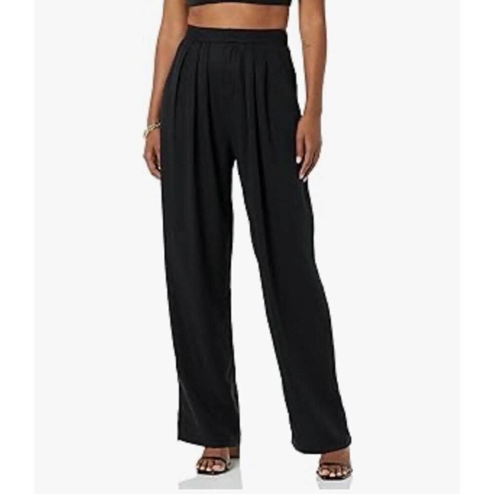 Terea Women's Lexie Pleated Front Pant size M NWT